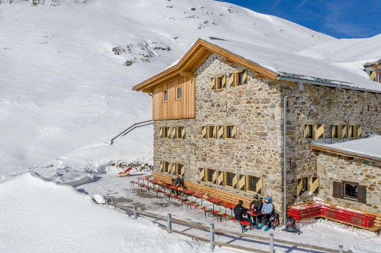 Außenansicht Winter - © unbekannt, Amberger Hütte, C Copyright - alle Rechte vorbehalten