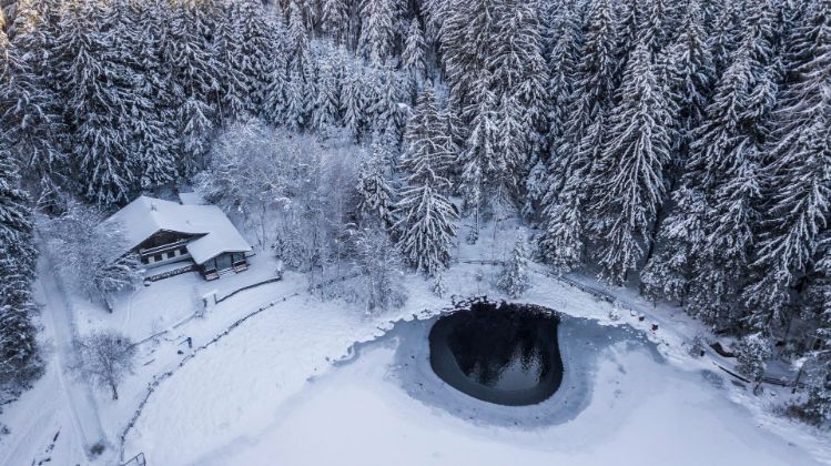 Seehäusl Winterbild