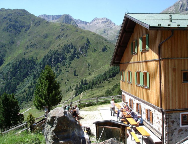 Schweinfurter Hütte m. Sonnenterrasse
