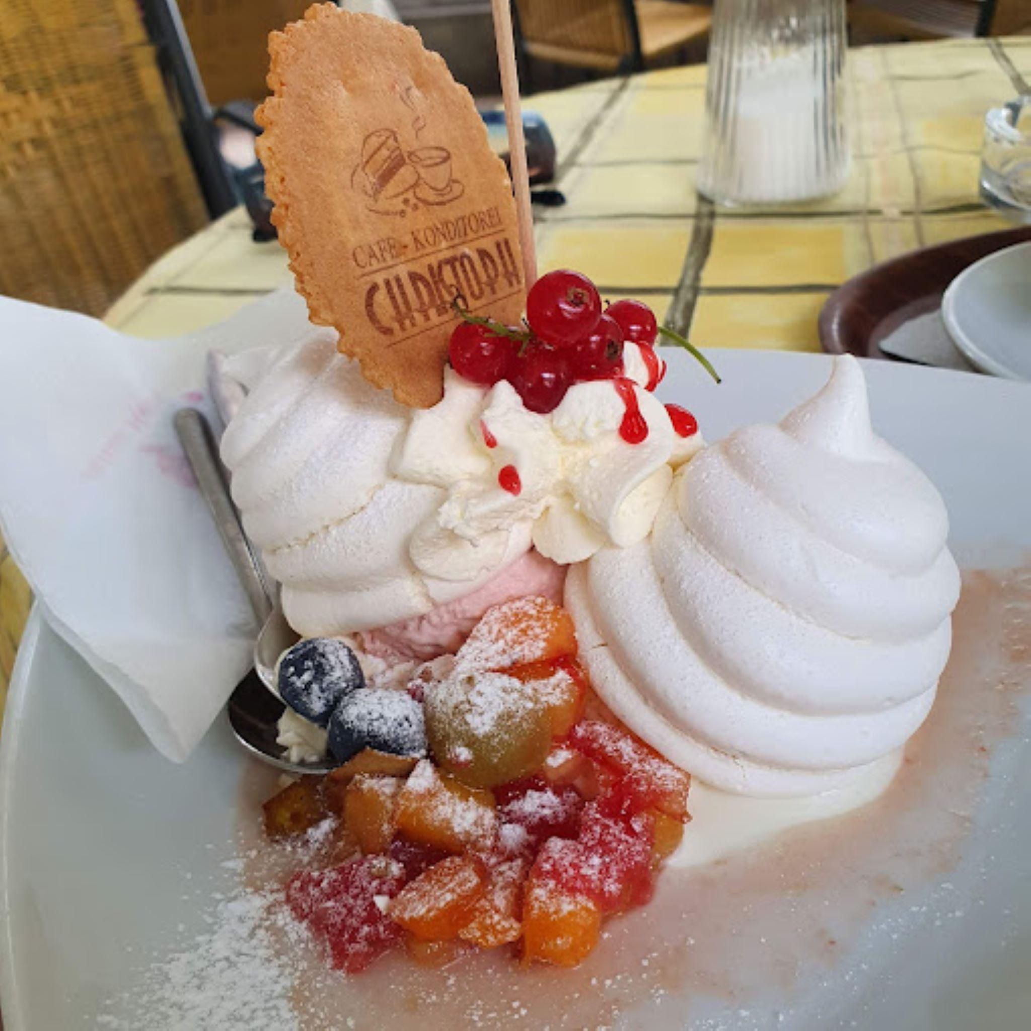 Eis - &copy; unbekannt, Cafe-Konditorei Christoph, C Copyright - alle Rechte vorbehalten