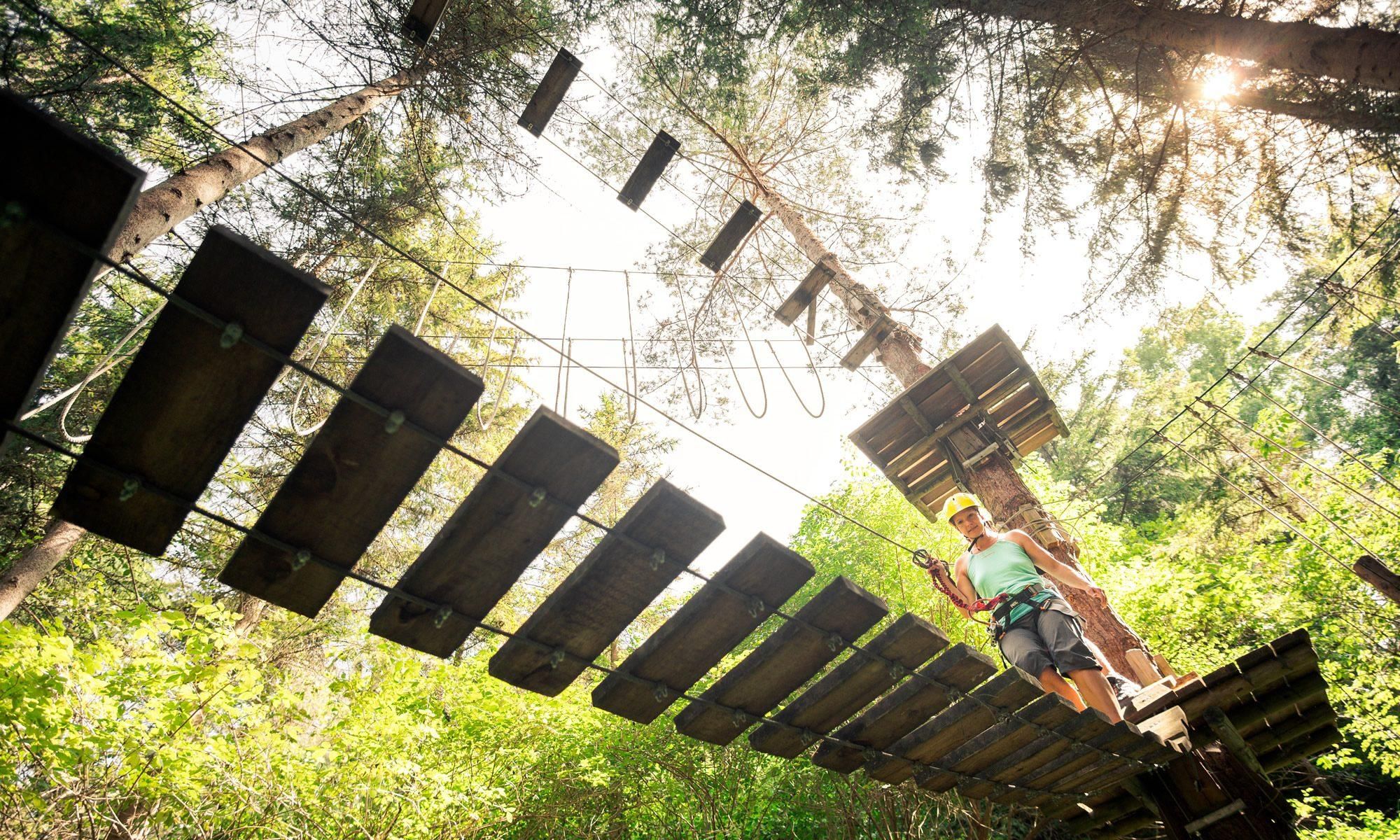Hochseilgarten Sautens - &copy; Ötztaler Outdoor Parcours