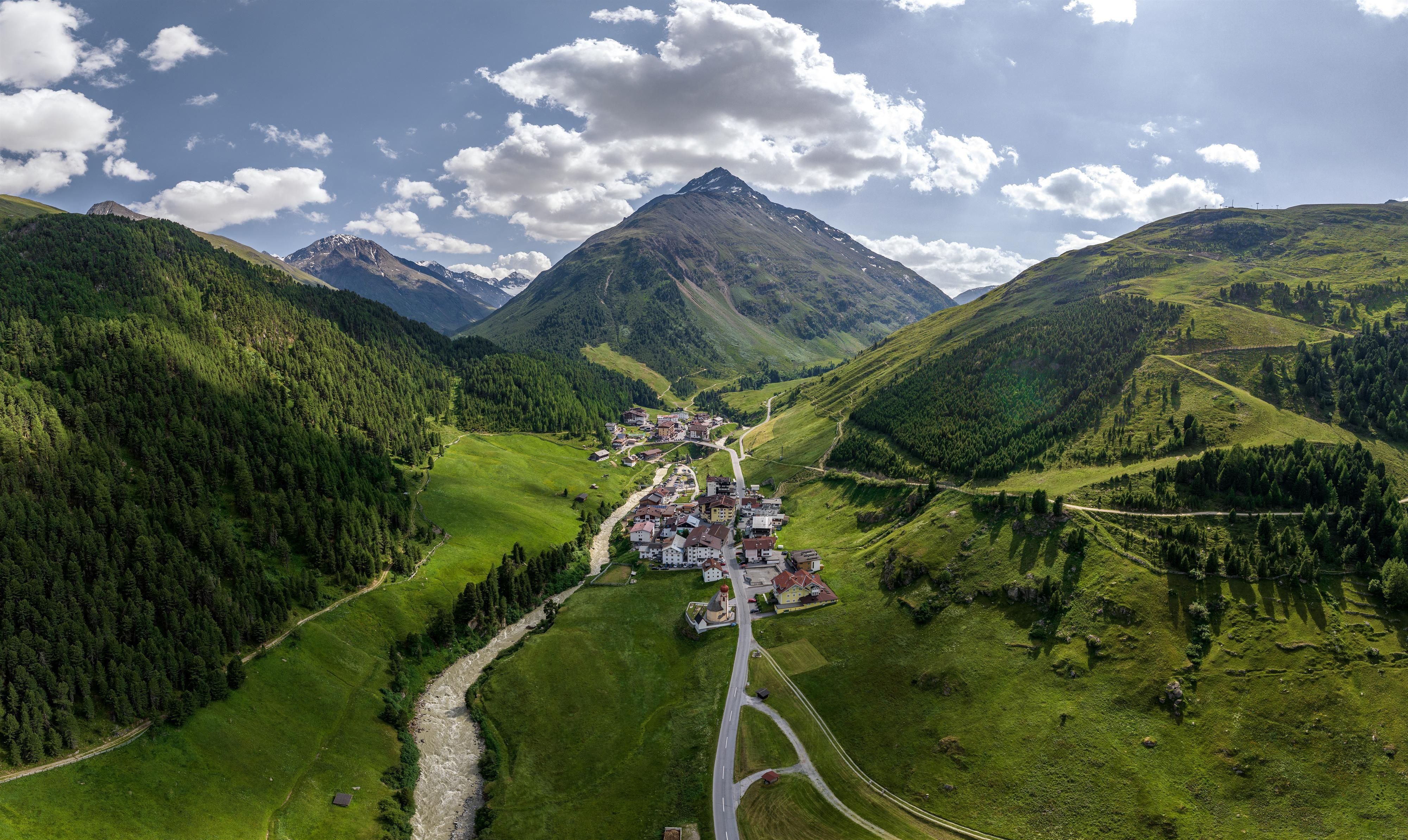 Vent aus der Vogelperspektive