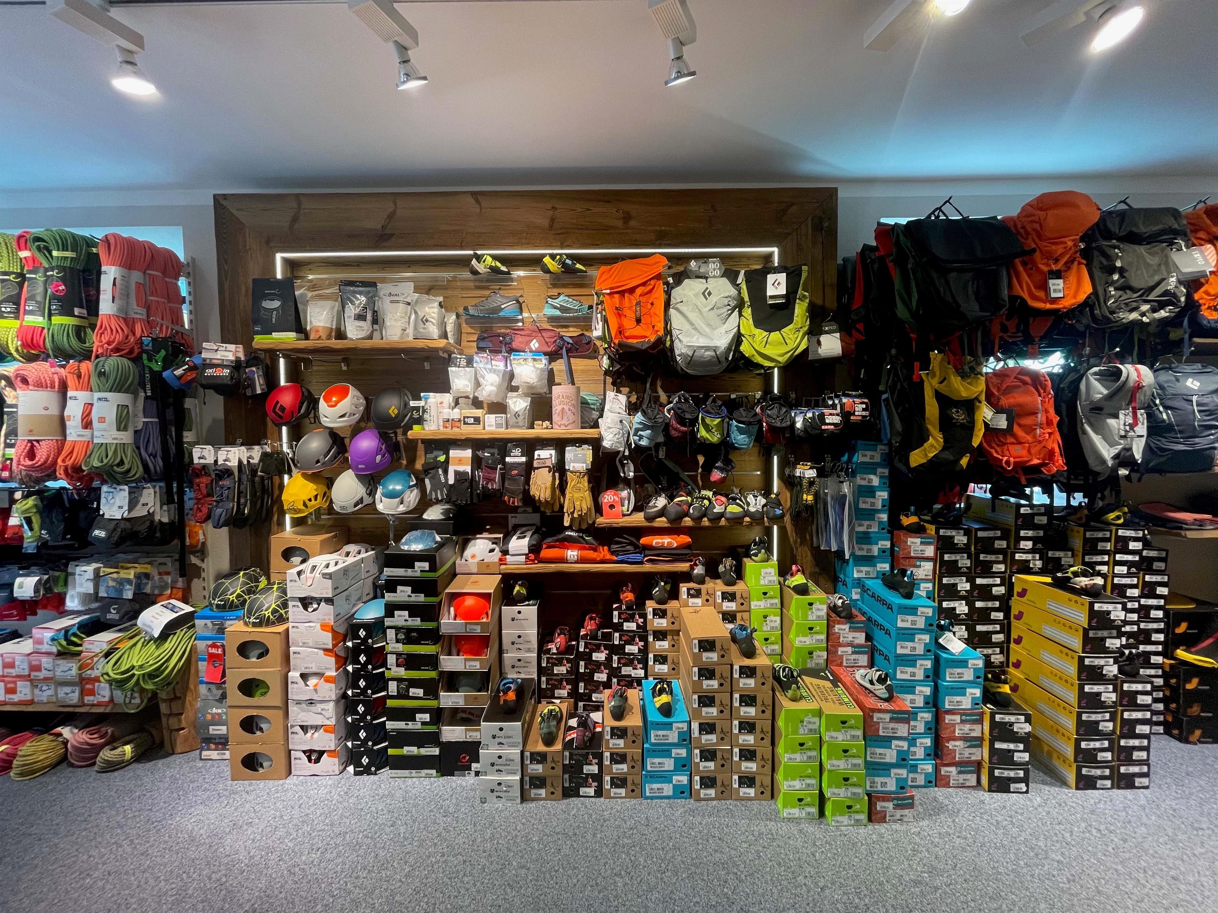 Große Auswahl - © unbekannt, Alpintreff, C Copyright - alle Rechte vorbehalten