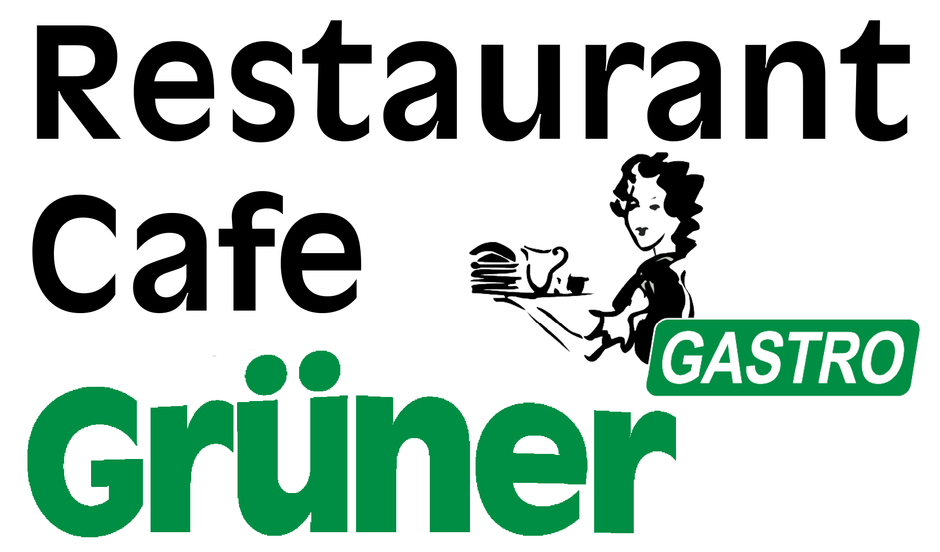 Restaurant Cafe Grüner Logo - © Oskar Grüner
