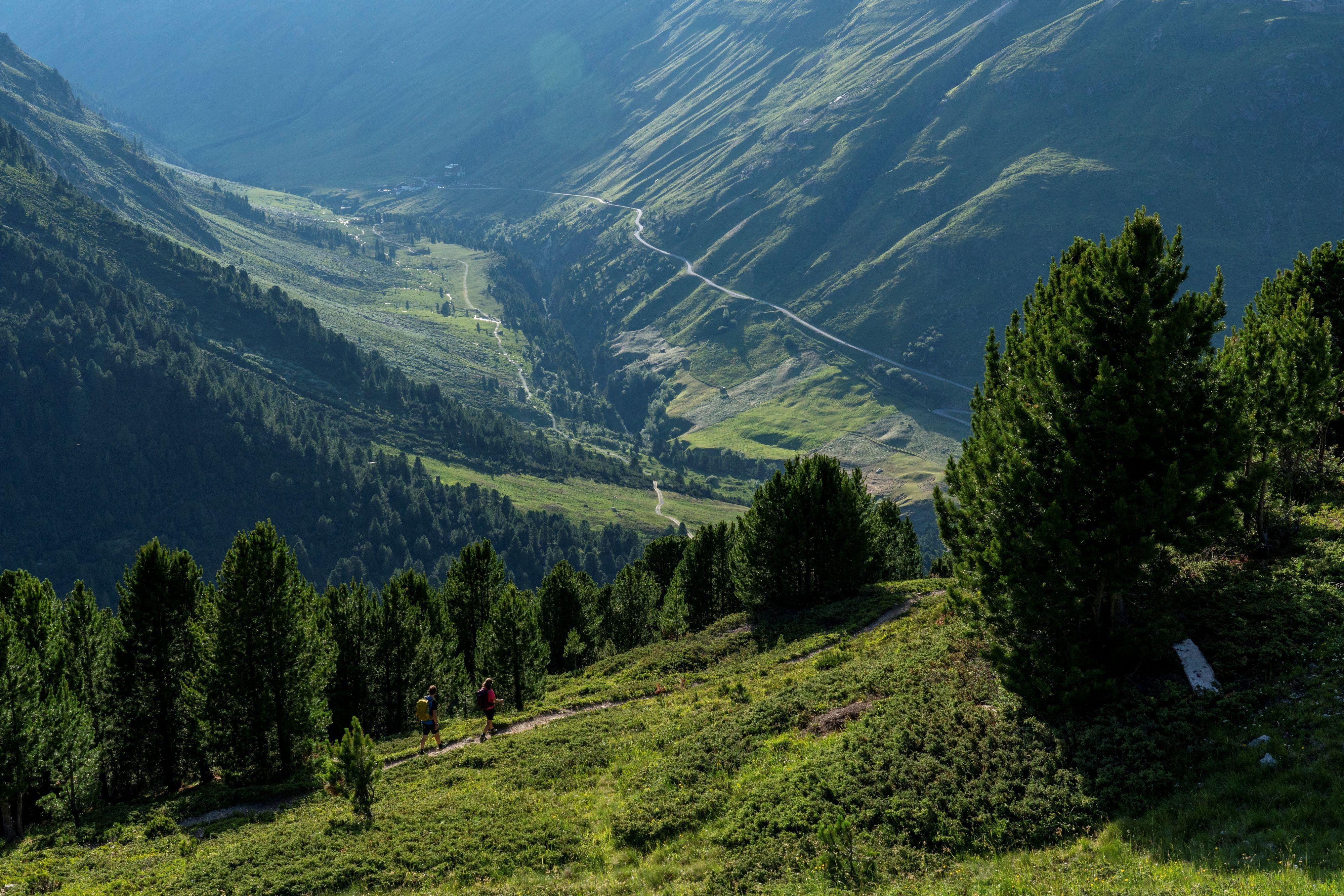 Blick zum Jägerlager - Rofenhöfe