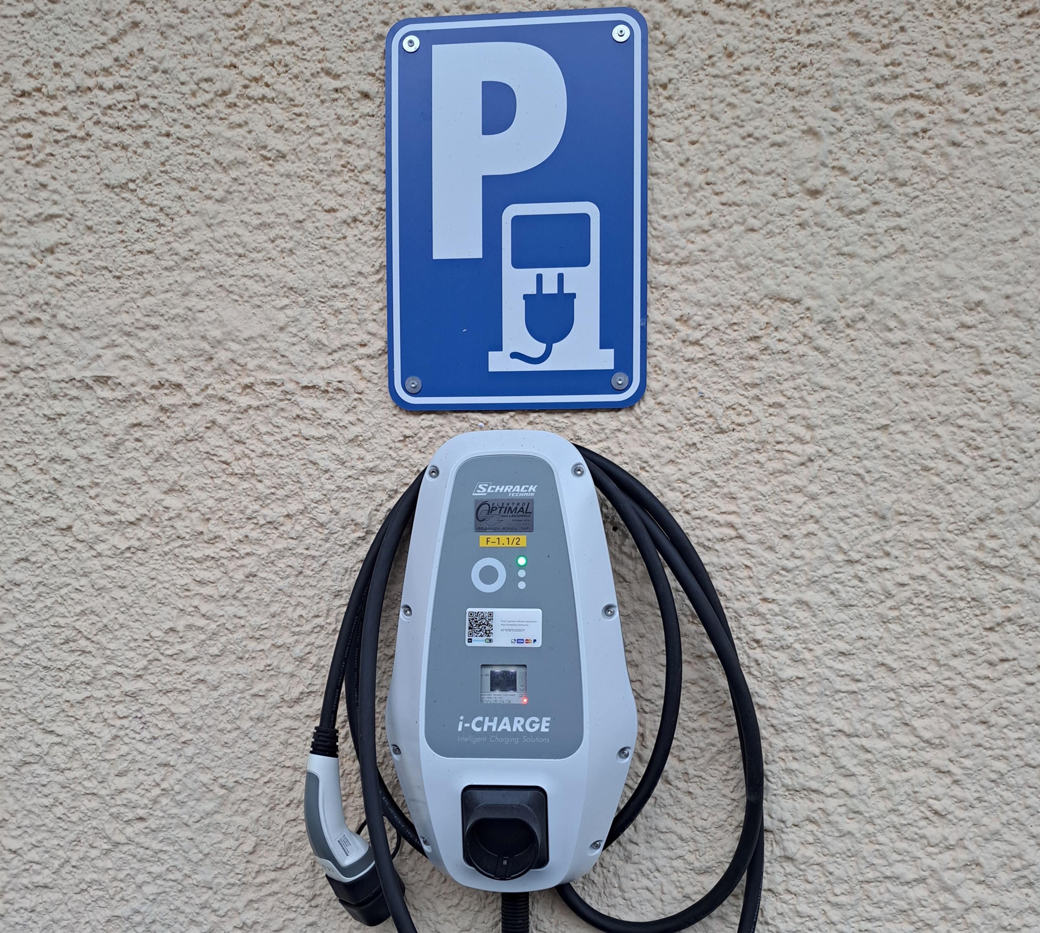 E-Tankstelle Hotel Vent