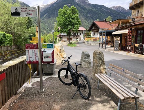 E-Bike Ladestation_Ötztalerei E-Bike Ladestation_Ötztalerei