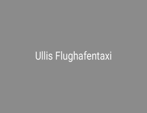 Logo Ulli´s Taxi Logo Ulli´s Taxi