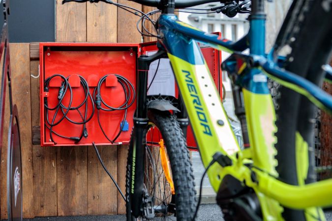 E-bike Ladestation E-bike Ladestation
