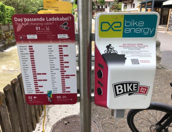 E-Bike Ladestation E-Bike Ladestation