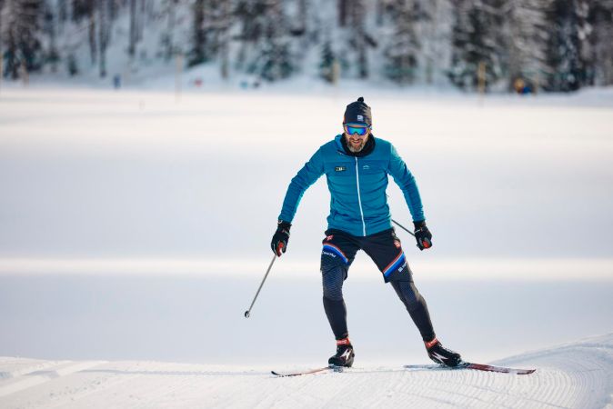 Langlauflehrer Michael Leiter