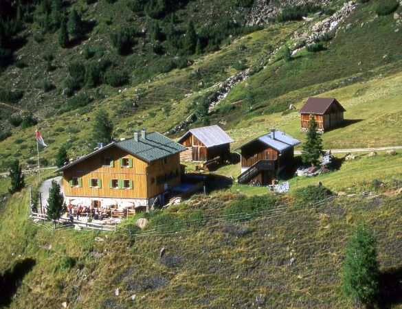 Schweinfurter Hütte Sommer