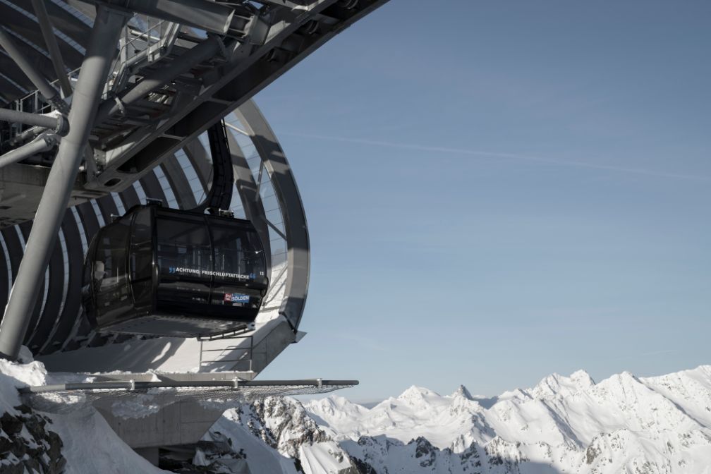 Gaislachkogl Gondola Mountainstation Sölden