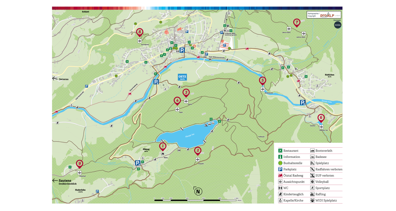 9 Treasures Map Ötz