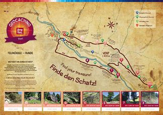 Geocaching Vent Schatzkarte