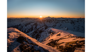 Wallpaper Sonnenuntergang Vent