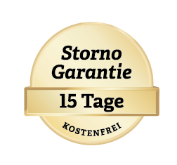 15-day cancellation guarantee