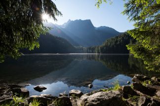 Lake Piburger See Ötz Landscape
