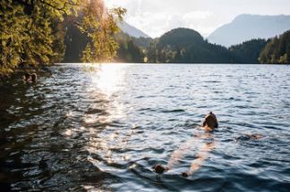 Lake Piburger See Ötz Swimming