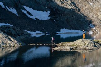 Wandern Umhausen Wildgrat Landschaft Ötztal