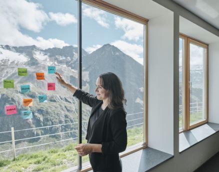 Gurgl Carat Meeting Room, Mountains, People
