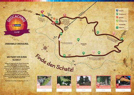 Geocaching Treasure Hunt Obergurgl