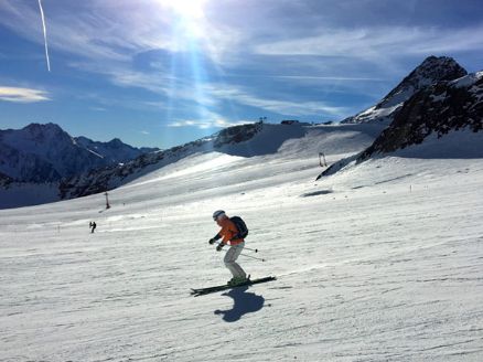 Ötztal, Sölden, Winter, Skifahren, Tiefenbach