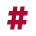 Official Hashtags