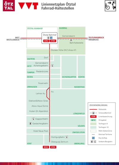 Biketransport Ötztal Plan