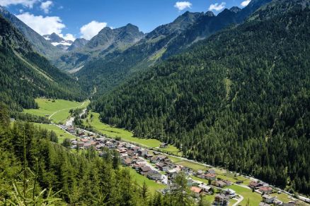 Gries Summer Panorama Ötztal