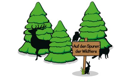 On the traces of wild animals Hochoetz