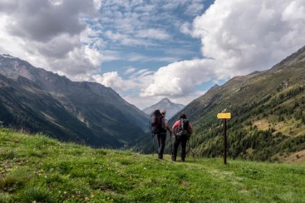Long Distance Hiking Trail Obergurgl