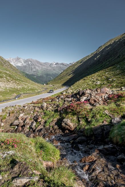 Ötztal Timmelsjochstreet Obergurgl Landscape