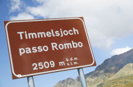 Ötztal Timmelsjoch Sign