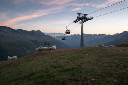 Hohe Mut Bahn Obergurgl Hochgurgl