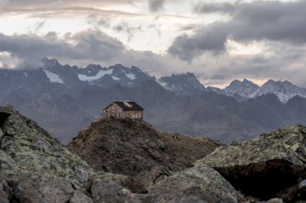Brunnenkogelhaus Wandern Sölden Landschaft Sommer