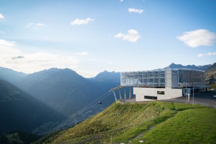 Giggijochbahn Sölden Sommer Landschaft