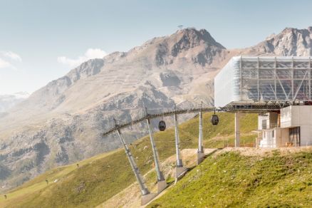Giggijochbahn Sölden Summer Landscape