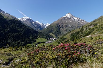 Vent Sommer Wandern Panoramawanderung Sölden