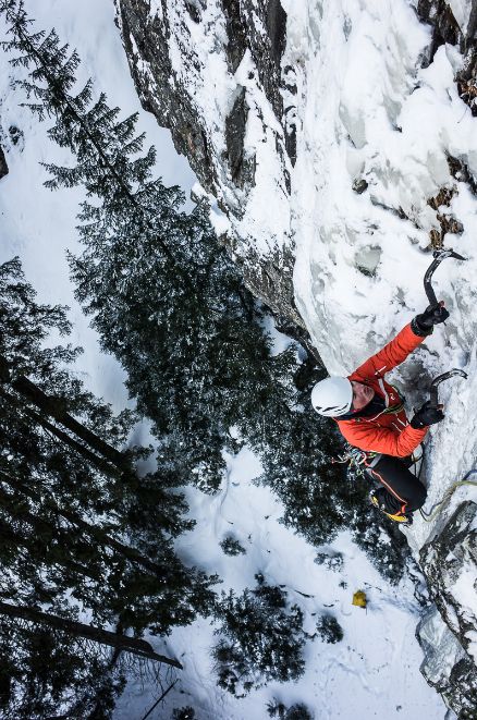 Ice climbing Ötztal Längenfeld