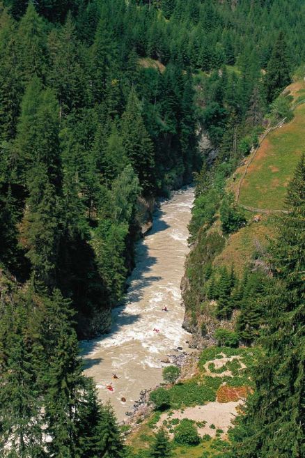 Kajaken Kanusport Ötztal Obere Ötz