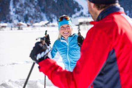 Cross Country Skiing Niederthai Winter