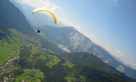 Tandemfliegen Paragleiten im Ötztal