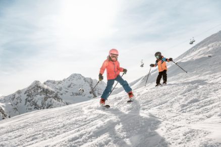 Kinder Skifahren Sölden Skischule