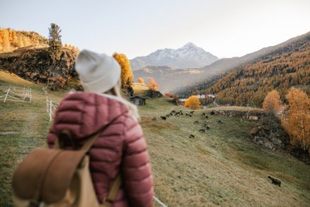 Herbst Sölden wandern Ötztal Landschaft