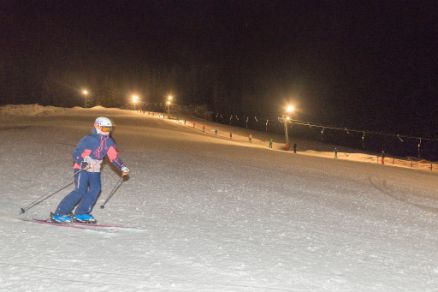 Night skiing in Ochsengarten
