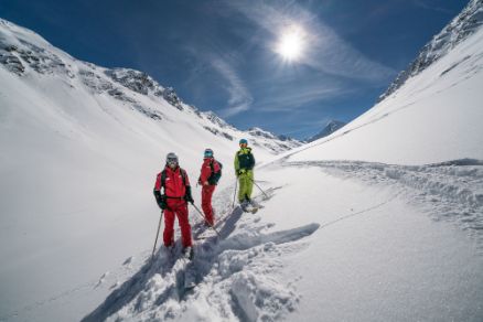 Obergurgl Skitour Landscape Panorama Winter