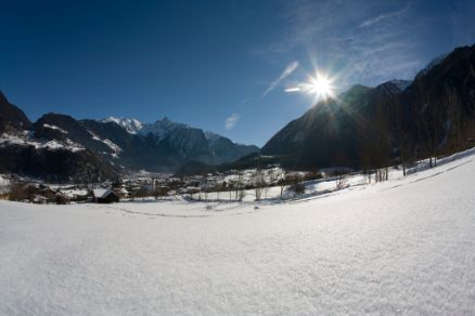 Sautens Winter Landscape Ötztal
