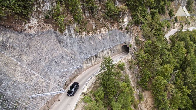 Steinschlagschutz Kaiserwand
