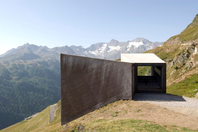 Fernrohr Scheibkopf Ötztal Timmelsjoch